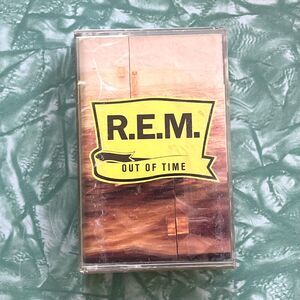 REM Cassette Tape Out of Time 90s Indie Rock Cassette Warner Brothers Records